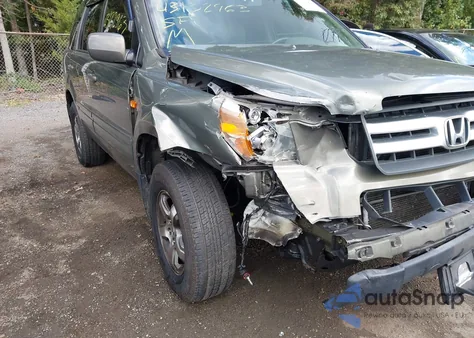 2007 Honda Pilot Ex-L из США, поврежденный, VIN 5FNYF18547B016561